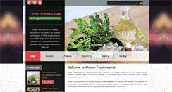 Desktop Screenshot of omanifrankincense.com